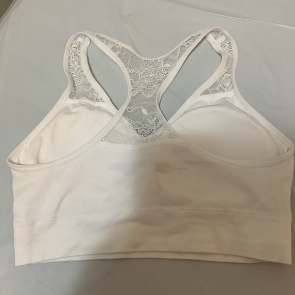 White super cute bra Small size - Picture 2 of 2